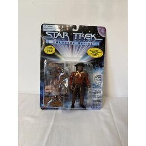 NWT Playmates Sheriff Worf Star Trek Holodeck Series Western Action Figure Toy